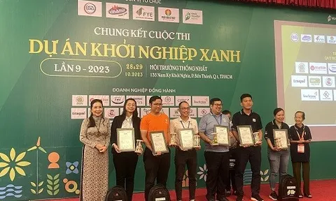37 dự án tranh tài chung kết Dự án Khởi nghiệp Xanh lần 9