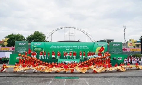 Lễ phát động toàn dân tập luyện môn bơi phòng, chống đuối nước năm 2024