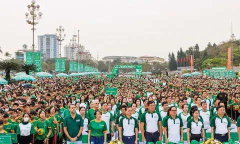 7.500 người tham gia Ngày hội đi bộ Nestlé MILO tại Nghệ An