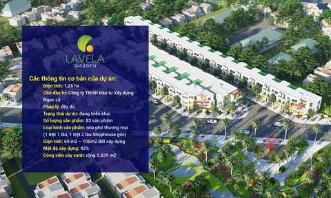 Dự án nhà phố shophouse hiện đại đầu tiên tại Bình Chuẩn