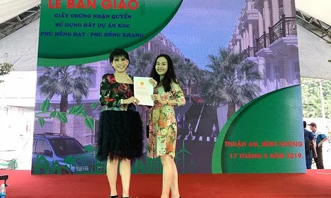 Bình Dương: 02 dự án vàng tại vị trí đắc địa bàn giao sổ cho khách hàng