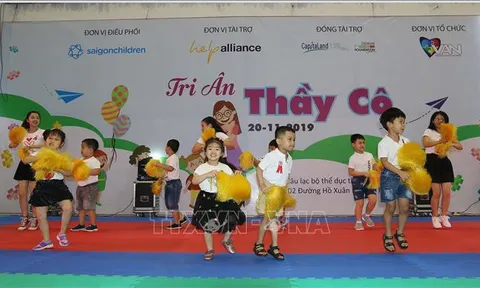 500 trẻ em tự kỷ và phụ huynh tham gia Ngày hội tri ân thầy cô dạy trẻ tự kỷ