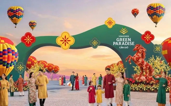 Bay lên trời đón Tết: Cần Giờ lần đầu có lễ hội khinh khí cầu và “siêu đại tiệc” đón Xuân xuyên suốt 21 ngày